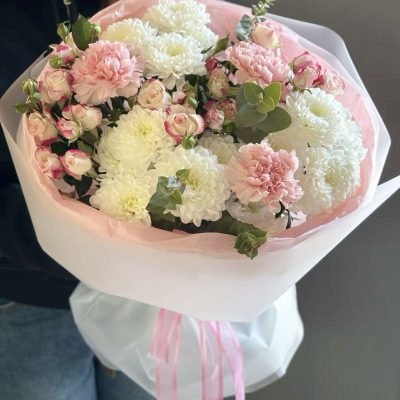 Bukiet kwiatów „Cotton Candy”
